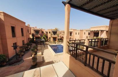 Appartement Meublé avec Terrasse – Résidence Golfique, Route de l'Ourika, Marrakech