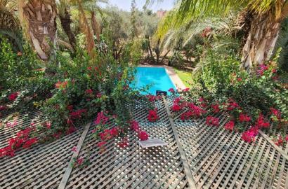 Villa Isolée Meublée à Louer – Route d'Amezmiz, Marrakech