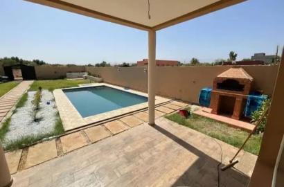 Villa Meublée avec Jardin et Piscine Privée – Route d’Ouarzazate