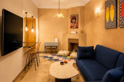 Appartement Meublé avec Jardin dans une Résidence Golfique